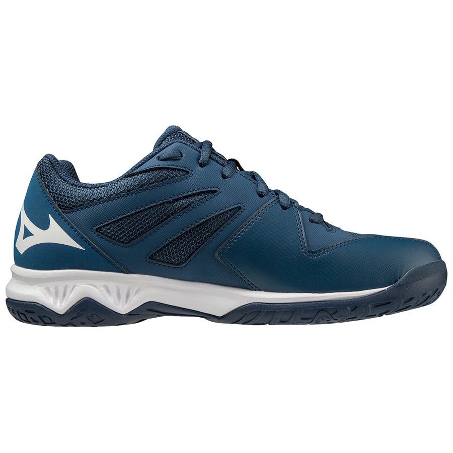 Dark / Blue Women's Mizuno Lightning Star Z6 Jr Volleyball Shoes | Philippines-705913