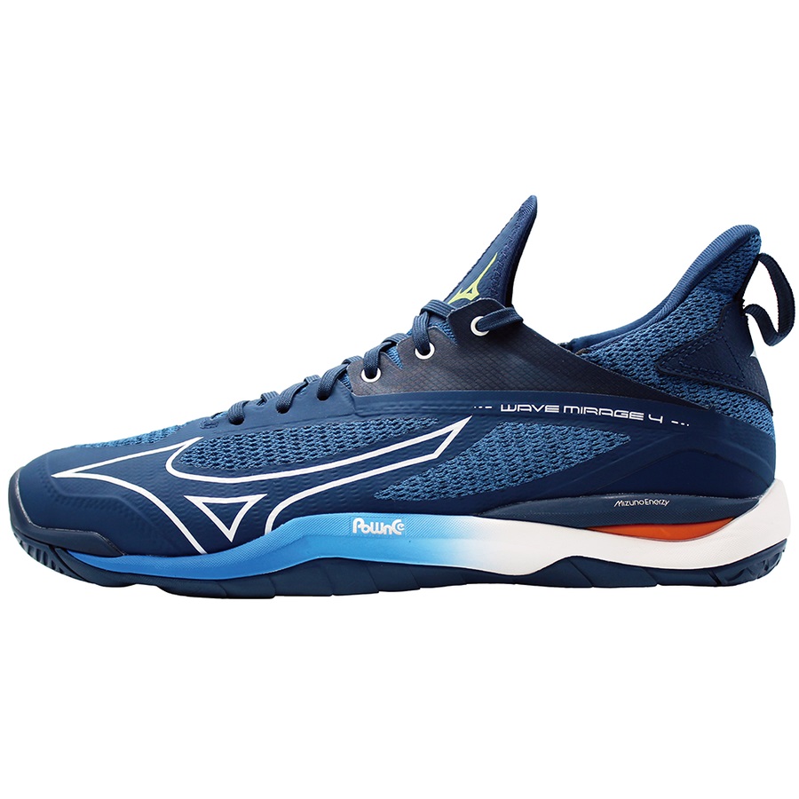 Dark / White Men\'s Mizuno Wave Mirage 4 Handball Shoes | Philippines-861057