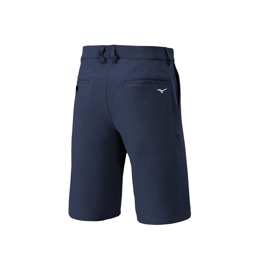 Deep Navy Men's Mizuno Move Tech Citizen Shorts | Philippines-480567