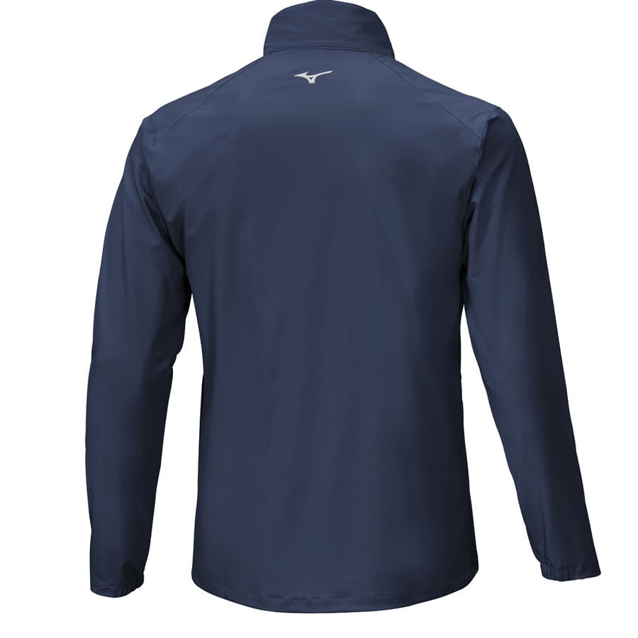 Deep Navy Men's Mizuno Windlite Jackets | Philippines-503279