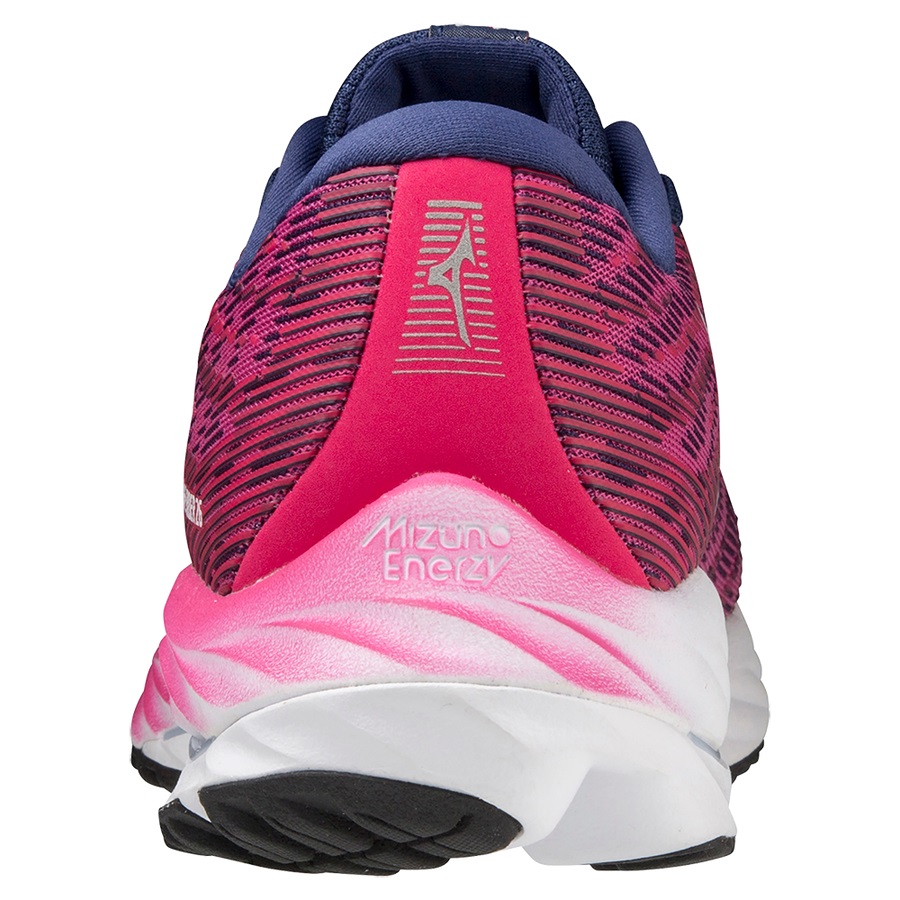 Fuchsia / Blue Women's Mizuno Wave Rider 26 Running Shoes | Philippines-819374