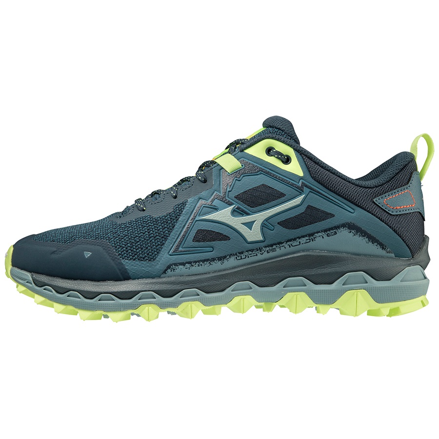 Green Men\'s Mizuno Wave Mujin 8 Trail Running Shoes | Philippines-984206