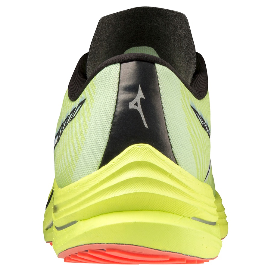 Green Men's Mizuno Wave Rebellion Running Shoes | Philippines-419582