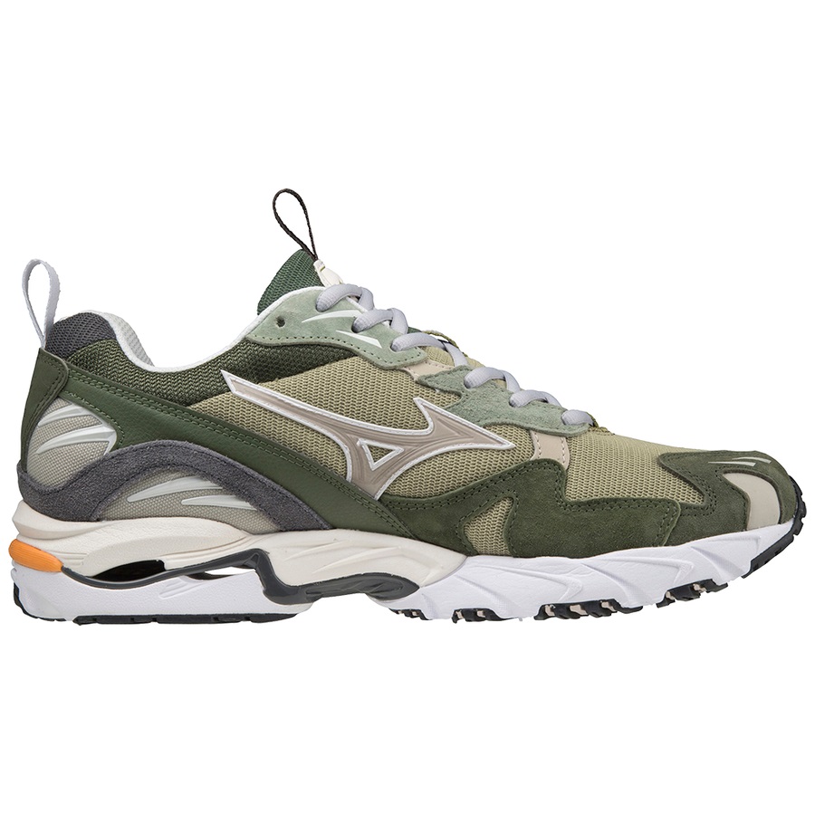 Green Men's Mizuno Wave Rider 10 Sneakers | Philippines-907685