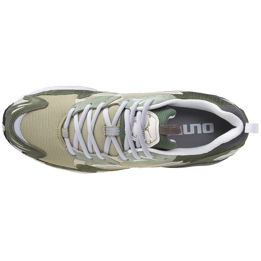 Green Men's Mizuno Wave Rider 10 Sneakers | Philippines-907685