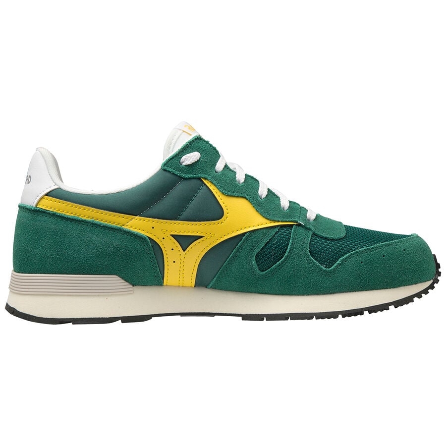 Green / Yellow Women's Mizuno Mizuno ML87 Sneakers | Philippines-318925