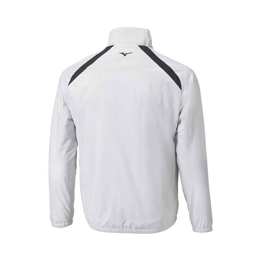 Grey Men's Mizuno Breath Thermo Move Tech Jackets | Philippines-739028