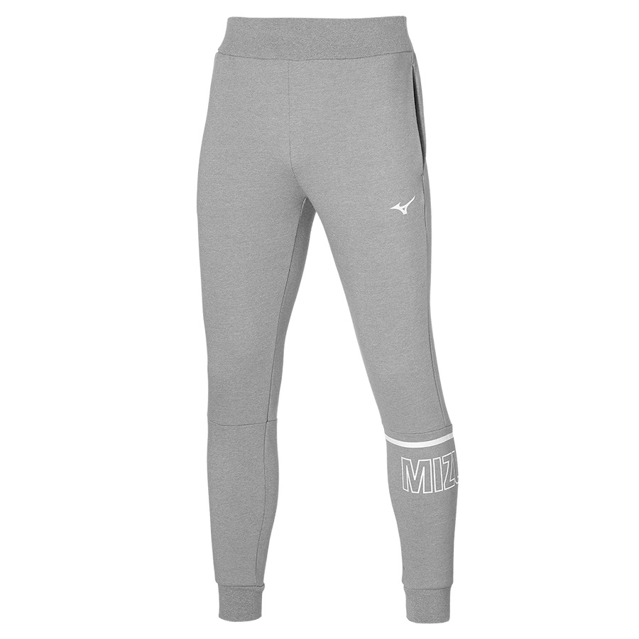 Grey Men\'s Mizuno Mizuno Sweat Pants | Philippines-679384