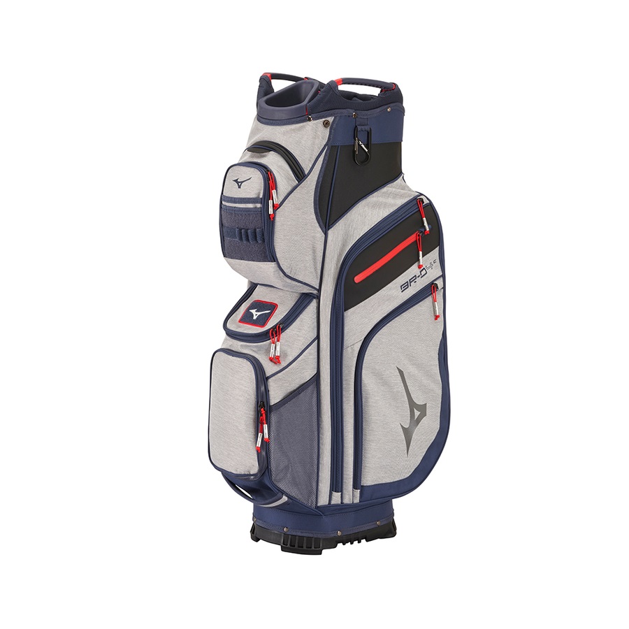 Grey / Navy Men\'s Mizuno BR-D4 CART Bags | Philippines-532619