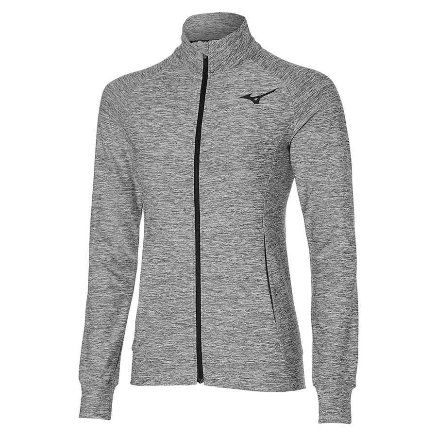 Grey Women\'s Mizuno Training Jackets | Philippines-946138