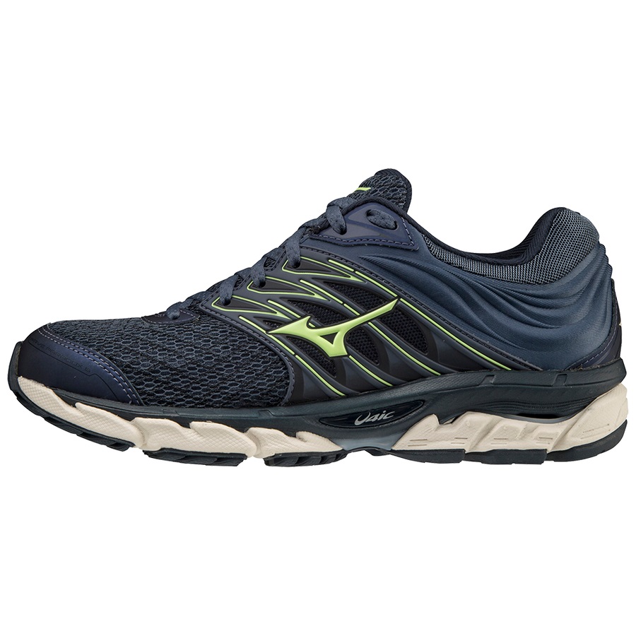 Indigo / Light Green Women\'s Mizuno Wave Paradox 5 Running Shoes | Philippines-936275