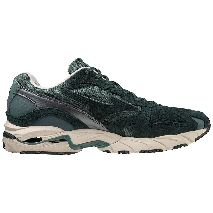 Khaki Men's Mizuno Wave Rider 10 Premium Sneakers | Philippines-856923