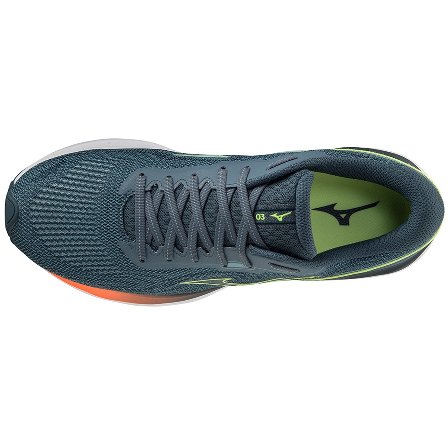 Khaki Men's Mizuno Wave Skyrise 3 Running Shoes | Philippines-731264