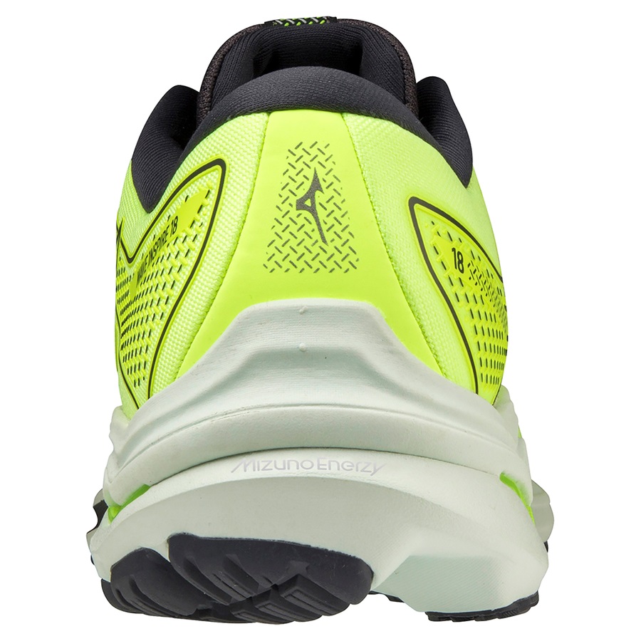 Light Green / Blue Men's Mizuno Wave Inspire 18 Running Shoes | Philippines-702846