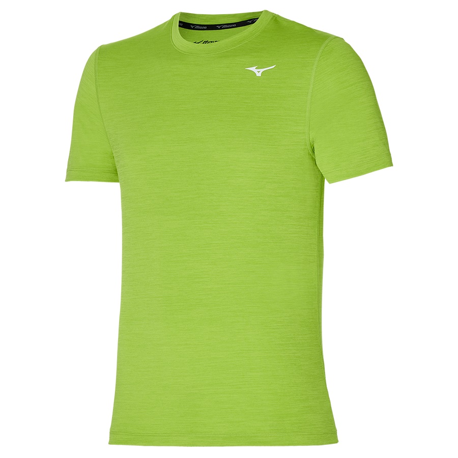 Light Green Green Men\'s Mizuno Impulse Core Tee | Philippines-423710