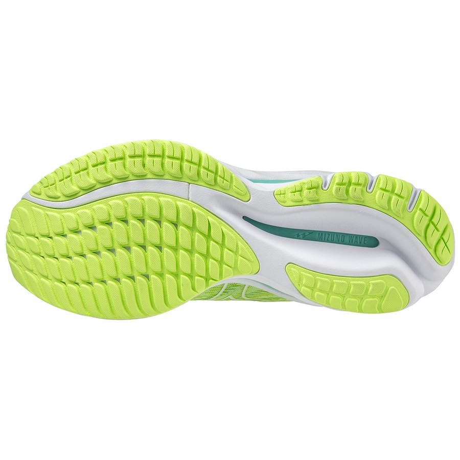 Light Green / White Women's Mizuno Wave Rider 26 Running Shoes | Philippines-013879