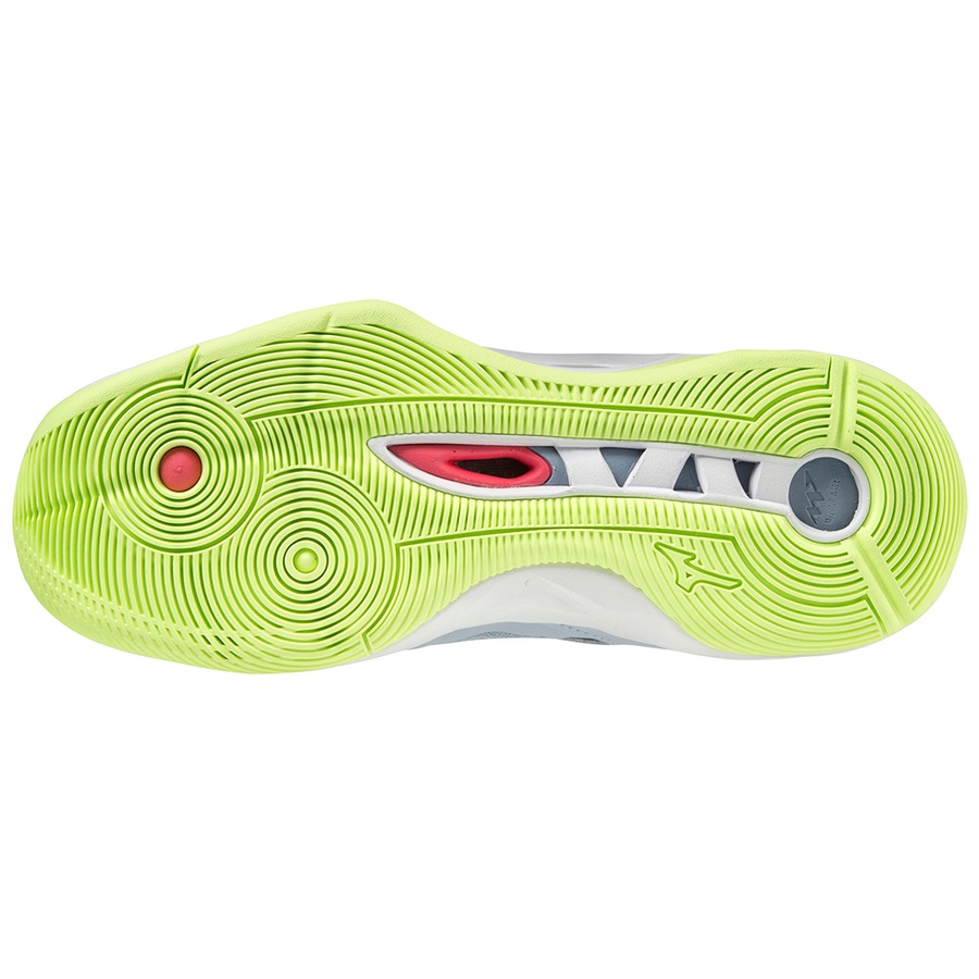 Light Green Women's Mizuno Wave Momentum 2 Volleyball Shoes | Philippines-471853