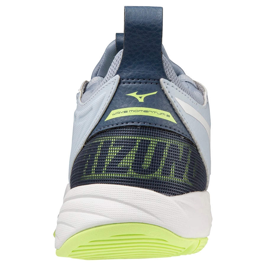 Light Green Women's Mizuno Wave Momentum 2 Volleyball Shoes | Philippines-471853