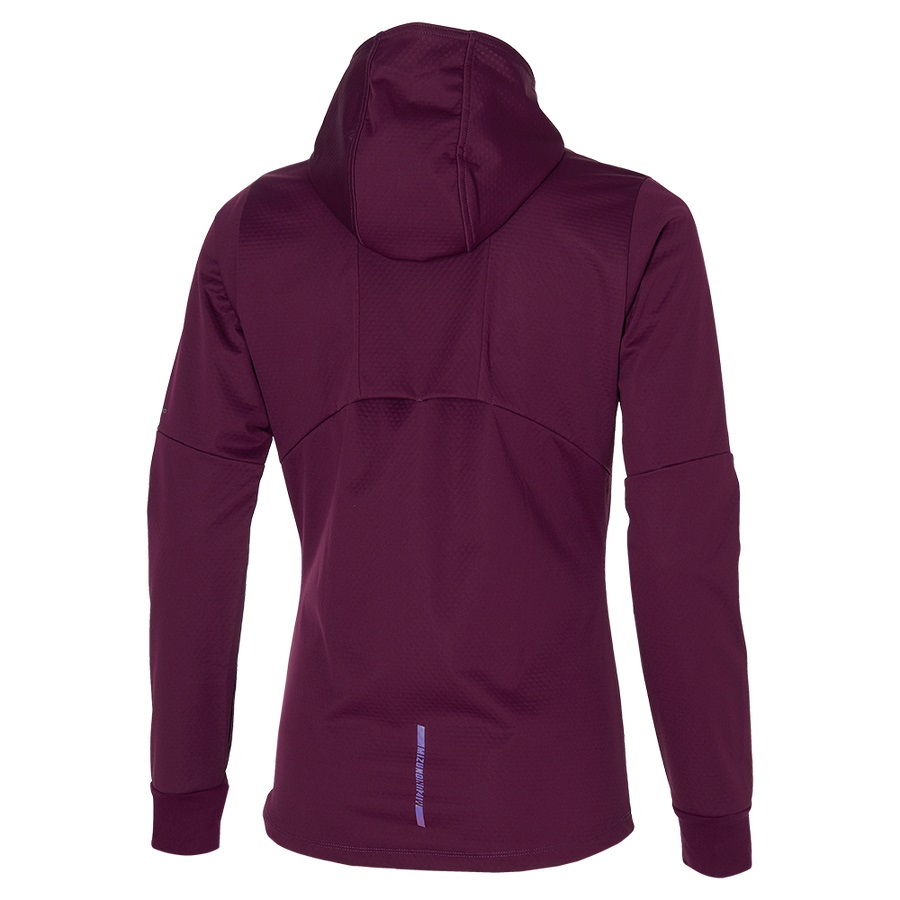 Maroon Women's Mizuno Bt Jk Jackets | Philippines-360821