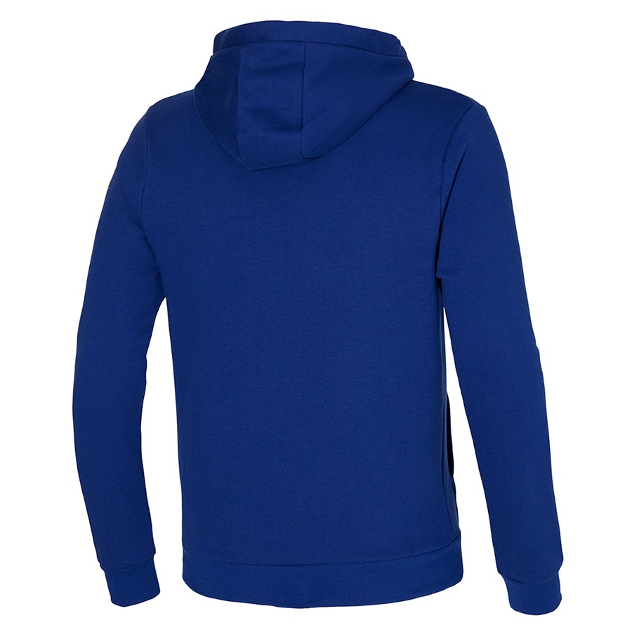 Navy Men's Mizuno Mizuno Hoodie | Philippines-908736