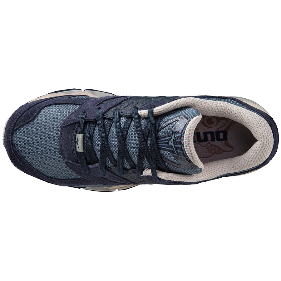 Navy Men's Mizuno Wave Prophecy LS Sneakers | Philippines-316750