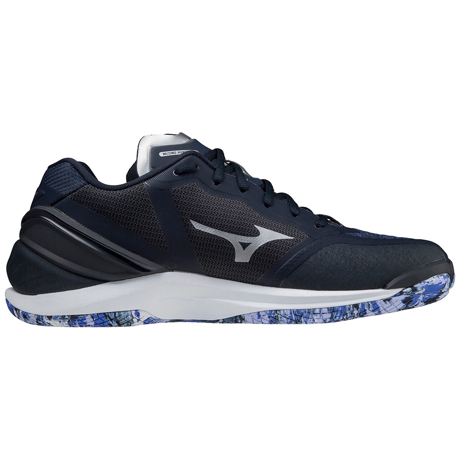 Navy Men's Mizuno Wave Stealth Neo Handball Shoes | Philippines-840369