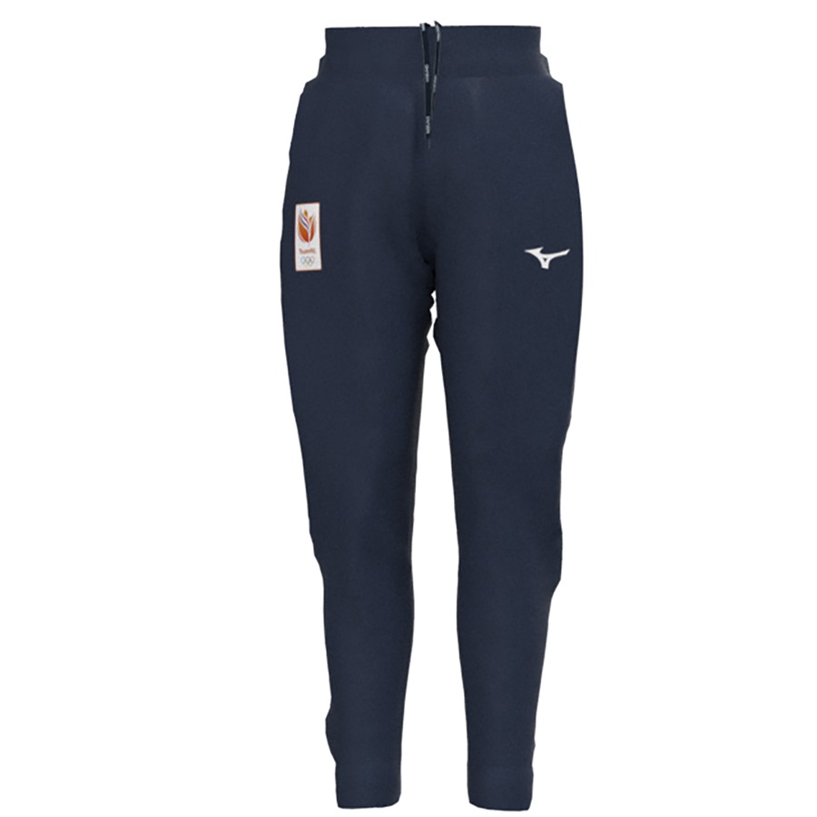 Navy Women\'s Mizuno Nevobo Freetime Sweat Pants | Philippines-796124