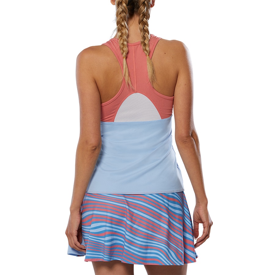 Orange / Blue Women's Mizuno Printed Tank | Philippines-763914