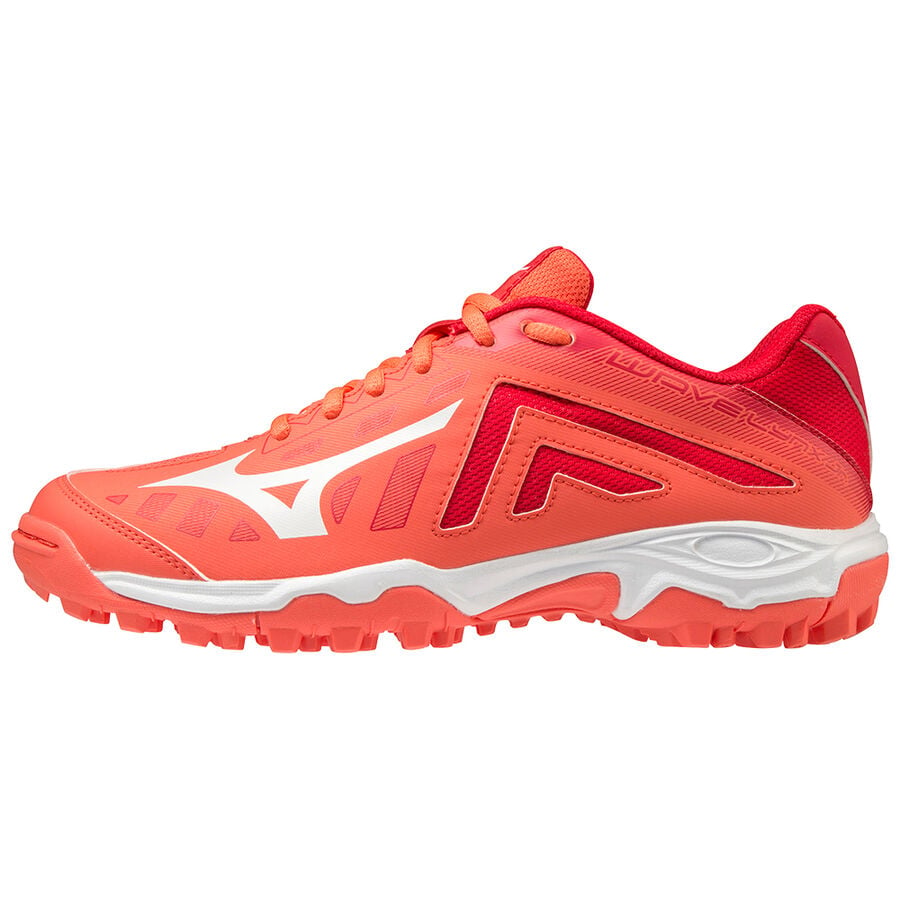 Orange Men\'s Mizuno Wave Lynx Junior Field Hockey Shoes | Philippines-721045