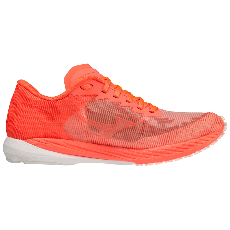 Orange Women's Mizuno Wave Duel 3 Running Shoes | Philippines-423681