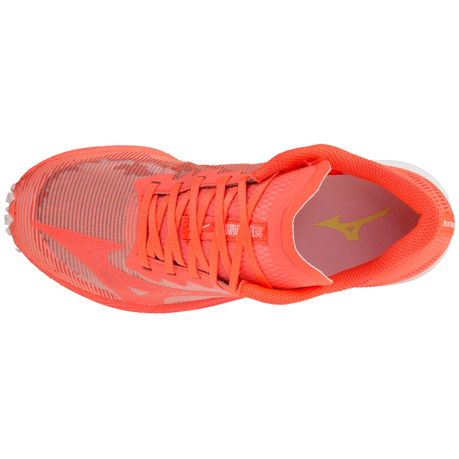 Orange Women's Mizuno Wave Duel 3 Running Shoes | Philippines-423681