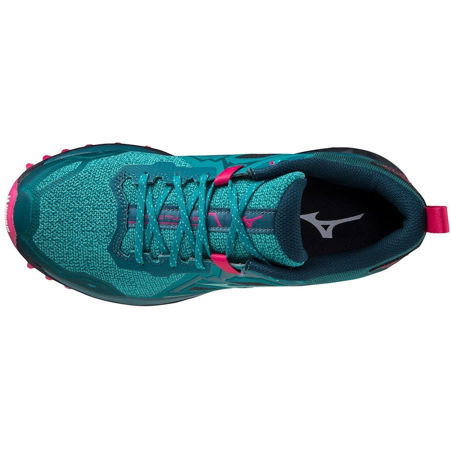 Peacock Women's Mizuno Wave Mujin 8 Trail Running Shoes | Philippines-843052