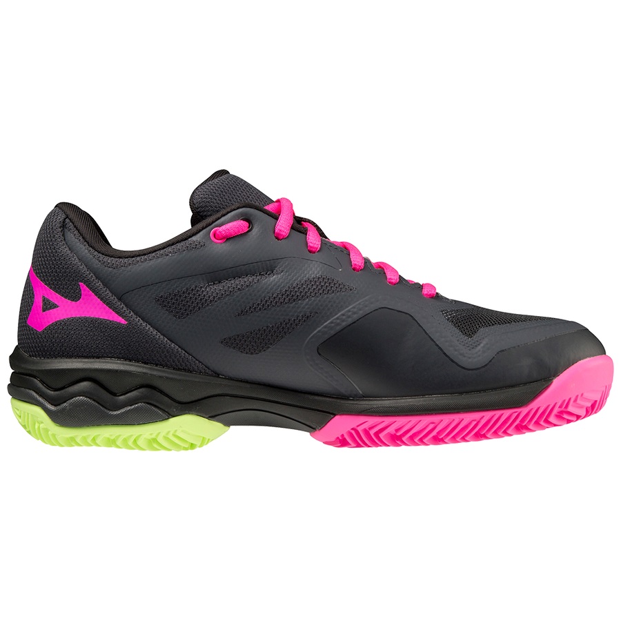 Pink / Light Green Women's Mizuno Wave Exceed Light Padel Shoes | Philippines-735249