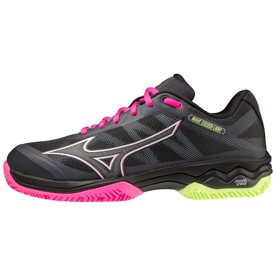 Pink / Light Green Women\'s Mizuno Wave Exceed Light Padel Shoes | Philippines-735249