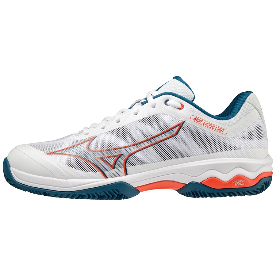 Pink Men\'s Mizuno Wave Exceed Light CC Tennis Shoes | Philippines-870934