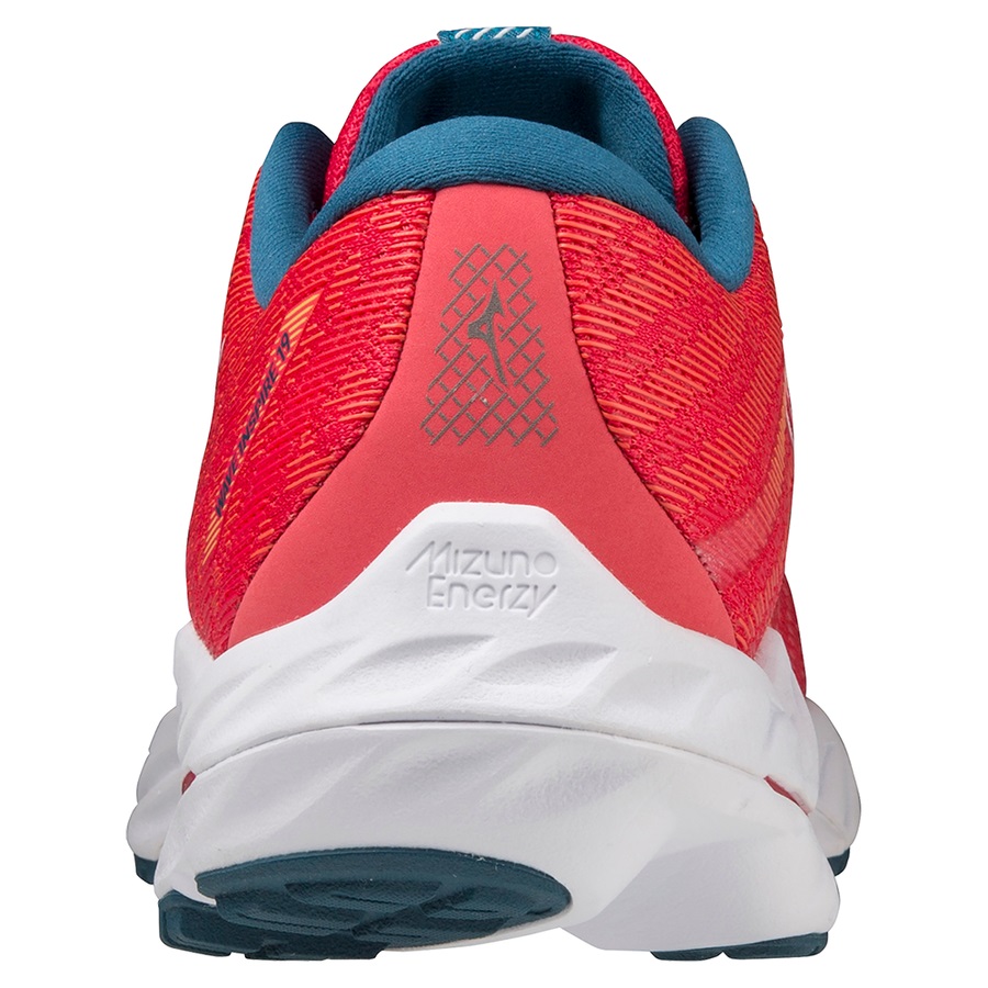 Pink / White / Blue Women's Mizuno Wave Inspire 19 Running Shoes | Philippines-375619