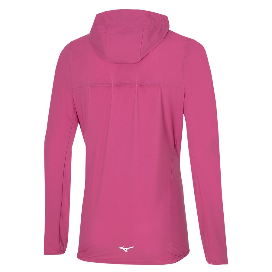 Pink Women's Mizuno Waterproof 20K Jackets | Philippines-469802