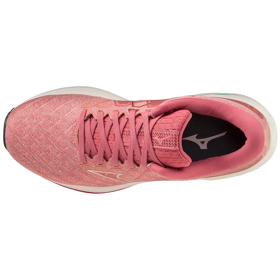 Pink Women's Mizuno Wave Inspire 18 Running Shoes | Philippines-403597