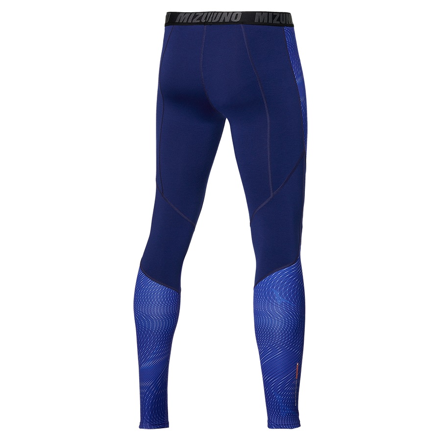 Purple Men's Mizuno Virtual Body G3 Long Tights | Philippines-354780