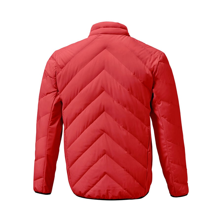 Red Men's Mizuno Breath Thermo Move Down Jackets | Philippines-369275