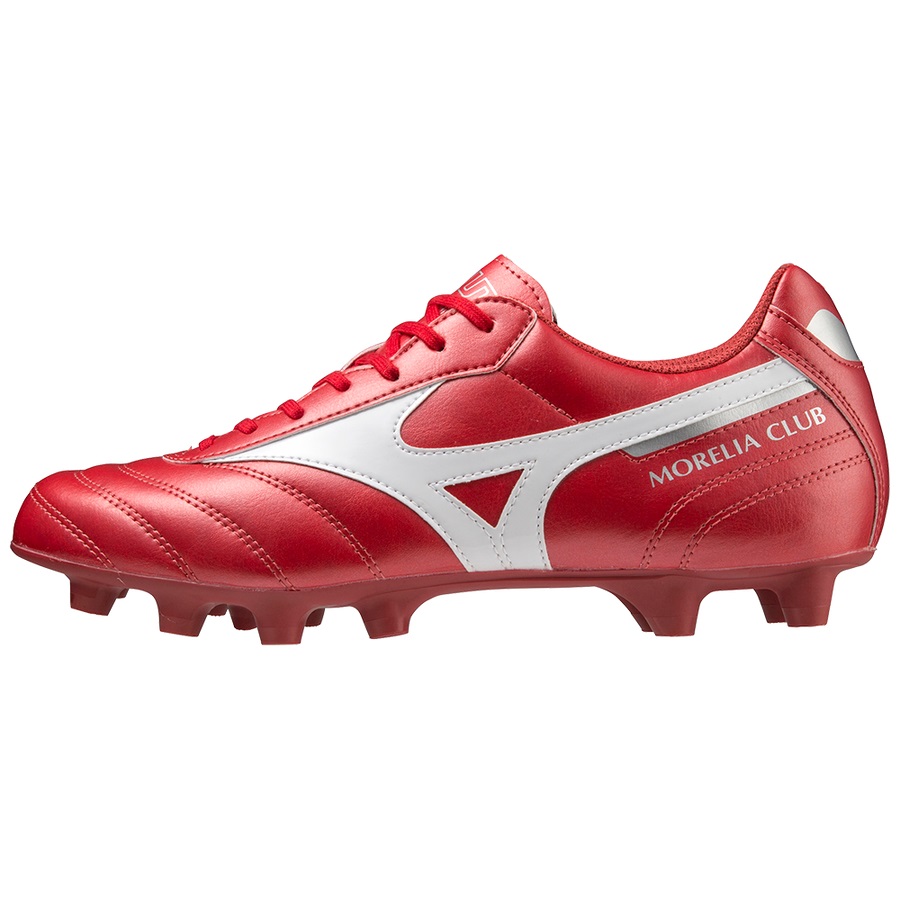 Red Men\'s Mizuno Morelia II Club Football Boots | Philippines-309854