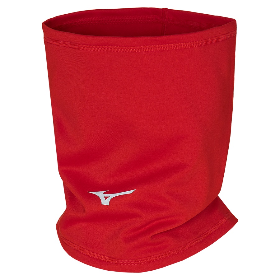 Red Men\'s Mizuno Warmalite Triwarmer Sports Headwear | Philippines-145960