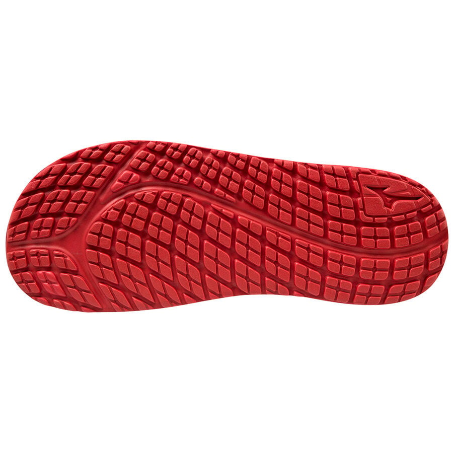 Red / White Women's Mizuno Relax Slide 2 Sliders | Philippines-305264