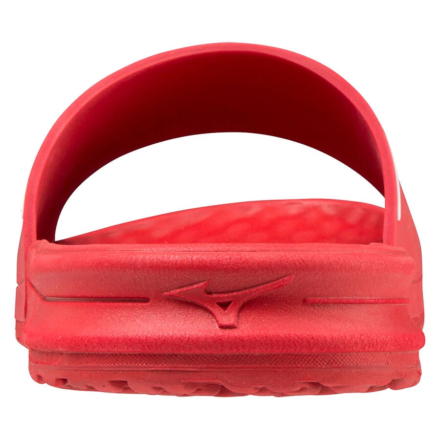 Red / White Women's Mizuno Relax Slide 2 Sliders | Philippines-305264