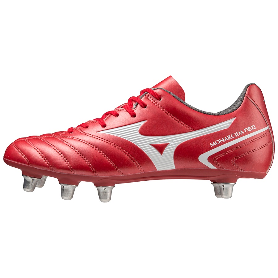 Red Women\'s Mizuno Monarcida Neo SI Rugby Boots | Philippines-376429