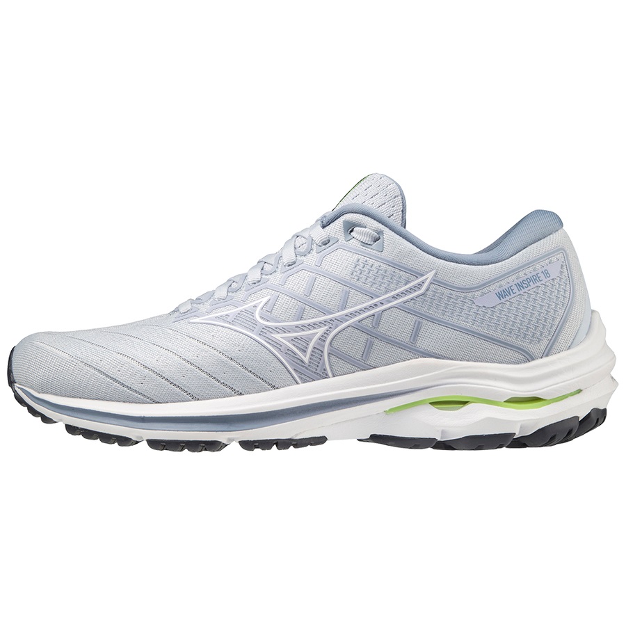 Silver Women\'s Mizuno Wave Inspire 18 Running Shoes | Philippines-509426