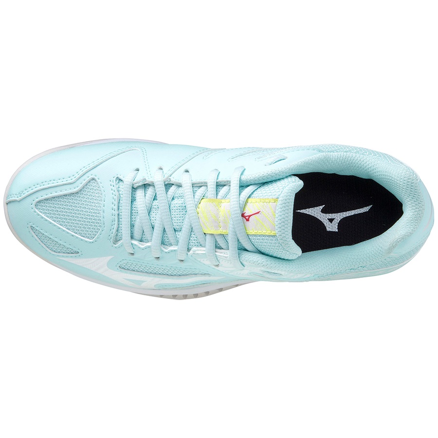 Turquoise Men's Mizuno Lightning Star Z6 Jr Volleyball Shoes | Philippines-839457