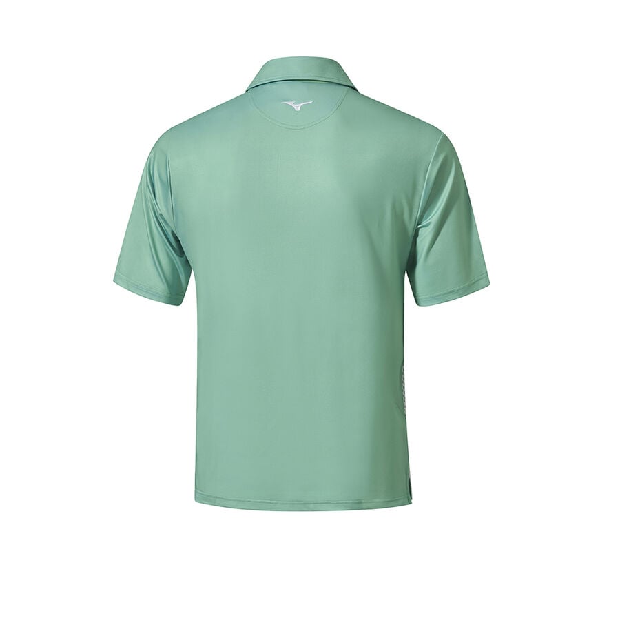 Turquoise Men's Mizuno QD Elite Gradient Tops | Philippines-921806