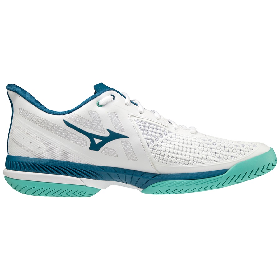 Turquoise Men's Mizuno Wave Exceed Tour 5 AC Tennis Shoes | Philippines-364702