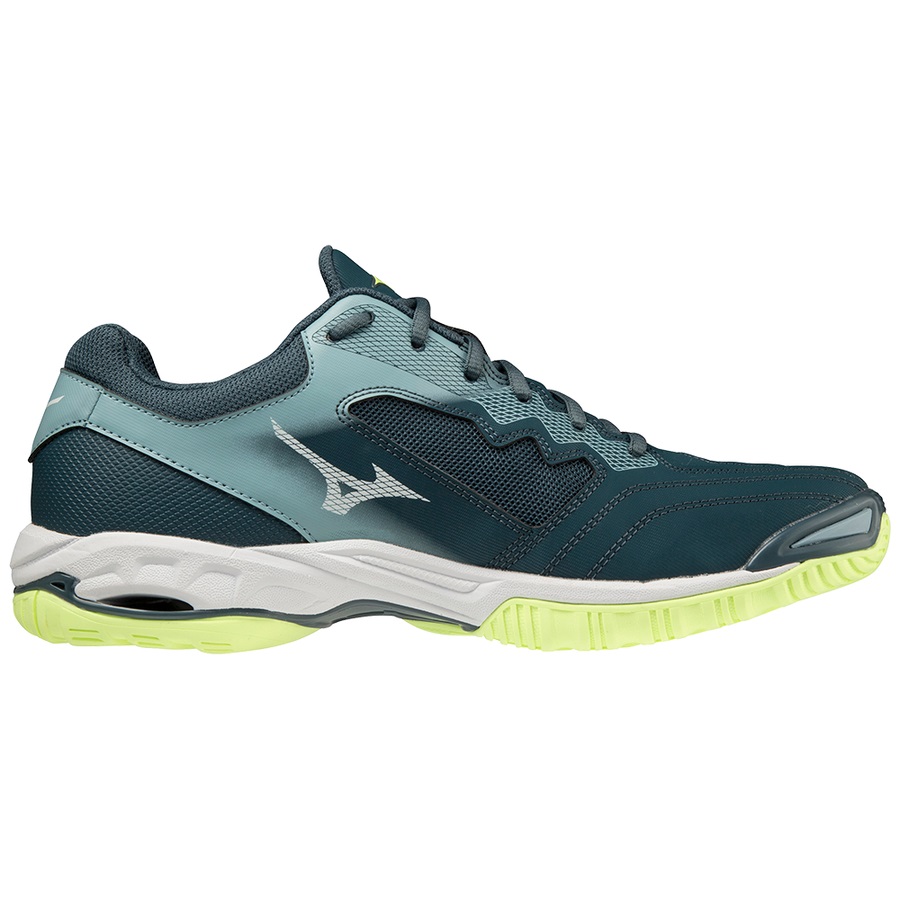 Turquoise Men's Mizuno Wave Phantom 2 Handball Shoes | Philippines-943860